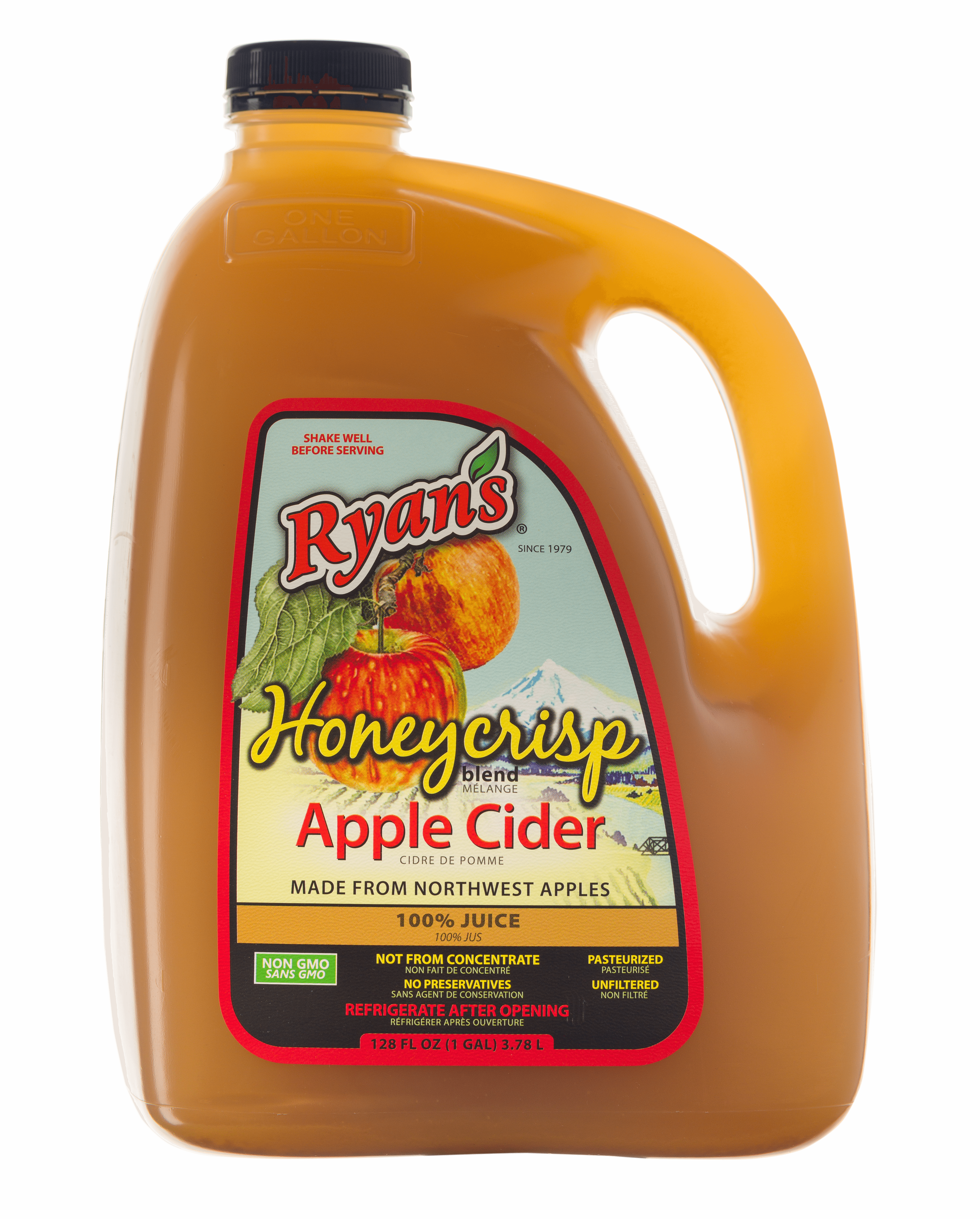 Honeycrisp Pure Pressed Apple Cider Juice Bottle - Tree Top